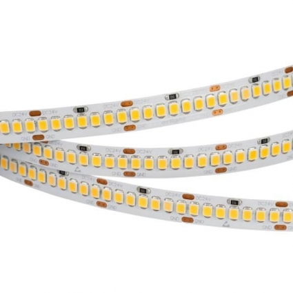 Светодиодная лента Arlight 11W/m 252LED/m 2835SMD теплый белый 5M 028619(2)
