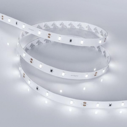 Светодиодная лента Arlight 12W/m 30LED/m 5630SMD холодный белый 5M 013853(2)