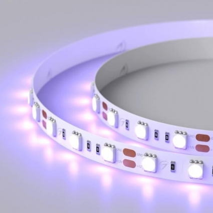 Светодиодная лента Arlight 14,4W/m 60LED/m 5060SMD ультрафиолет 5M 012815(2)