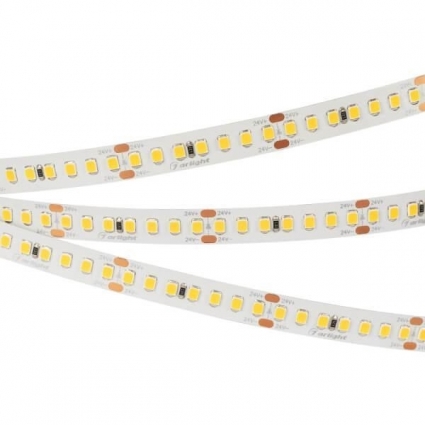 Светодиодная лента Arlight 17W/m 168LED/m 2835SMD теплый белый 5M 025148(2)
