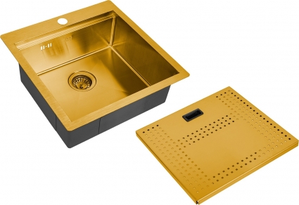 Мойка кухонная Zorg Master N-5152 Bronze