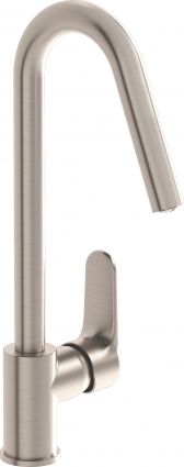 Смеситель VitrA Root Round A4274234EXP для кухонной мойки, никель
