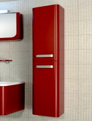 Шкаф-пенал Gorenje Jazz E 35.03 красный матовый R