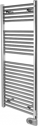 Полотенцесушитель электрический Zehnder Aura PBEBZ-120-050/MQ CR 120x50 хром