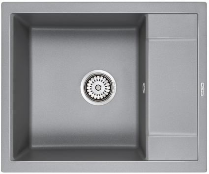 Мойка кухонная Paulmark Optimum PM216050-GRM серый металлик