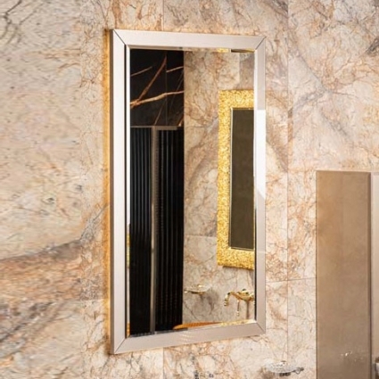 Зеркало Armadi Art Lucido 105x70, капучино, с подсветкой