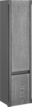 Шкаф-пенал ASB-Woodline Лорена 40 grigio