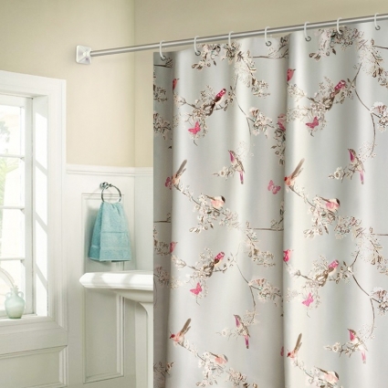 Штора для ванной Carnation Home Fashions Lovely Birds 180х200 см