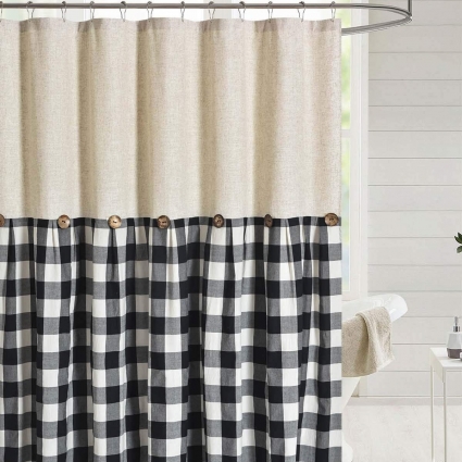 Штора для ванной Carnation Home Fashions Edinburgh 180х180