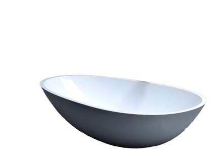 Раковина накладная  Salini Callista 101 58x34.5 S-Stone, белая матовая
