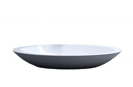 Раковина накладная Salini Callista 102 57.5x35 S-Stone, белая матовая 