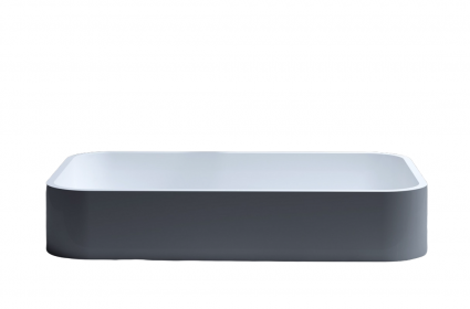 Раковина накладная Salini Callista 104 54.5x34.5 S-Sense, белая глянцевая