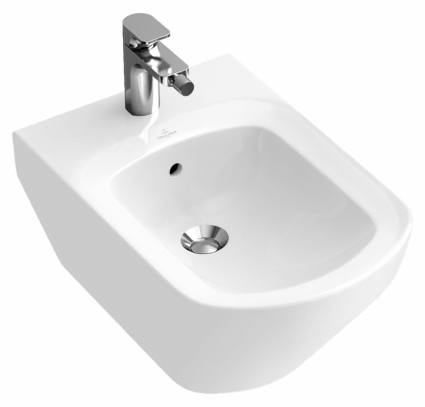 Биде подвесное Villeroy & Boch Sentique 5422 00R1 alpin CeramicPlus