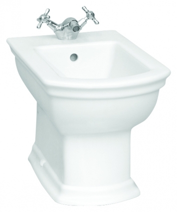 Биде напольное VitrA Serenada 4163B003 с/б отв.