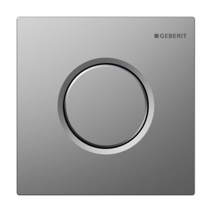 Ручной пневмопривод смыва Geberit Sigma 01 для писсуара (хром матовый)