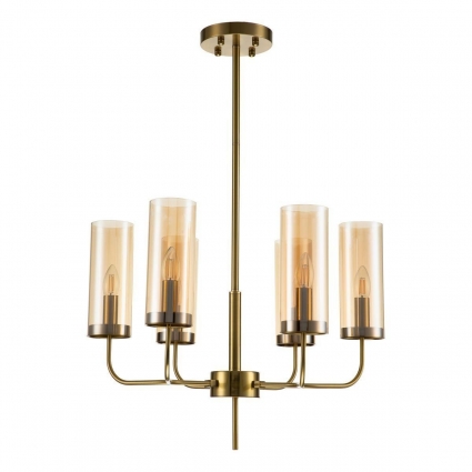Подвесная люстра Indigo Balletto 13014/6R Brass V000252