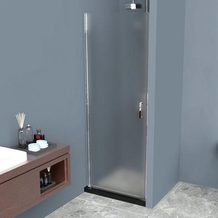 Душевая дверь в нишу BelBagno Uno B-1-75-P-Cr стекло текстурное