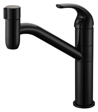 Смеситель Zorg Clean Water ZR 402 KF-black для кухонной мойки