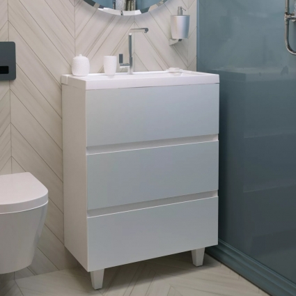 Тумба с раковиной Marka One Bumble 50Н