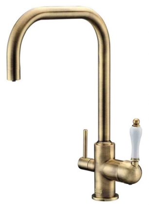 Смеситель Zorg Clean Water ZR 318 YF-50 BR для кухонной мойки