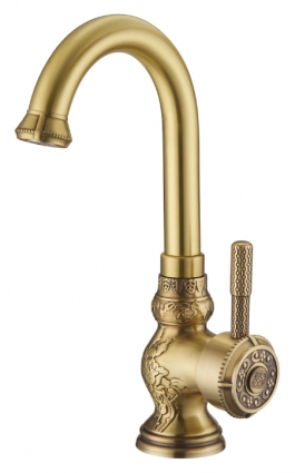 Смеситель Zorg Antic AZR 700 U-6-12 BR для раковины