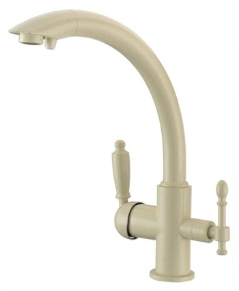 Смеситель Zorg Clean Water ZR 314 YF-33 шампань для кухонной мойки