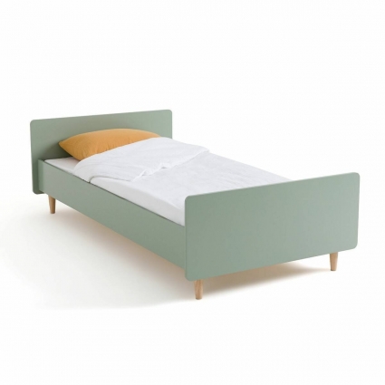 Кровать детская с кроватным основанием La Redoute Zag 90x190 зеленого цвета