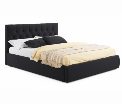 Кровать MYROOM Family Verona 140х200 с ортопедическим основанием черного цвета