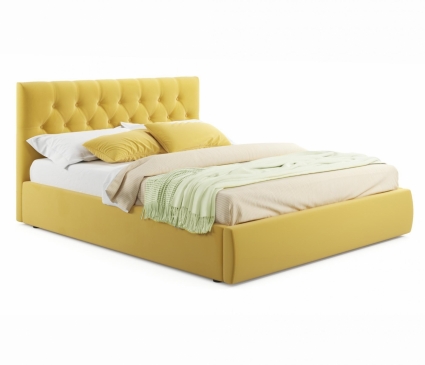Кровать MYROOM Family Verona 180х200 с ортопедическим основанием желтого цвета