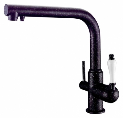 Смеситель Zorg Clean Water ZR 313 YF-50 антрацит для кухонной мойки