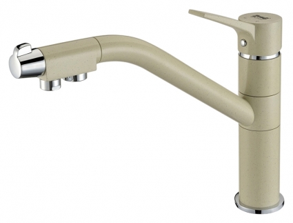 Смеситель Zorg Clean Water ZR 401 KF шампань для кухонной мойки