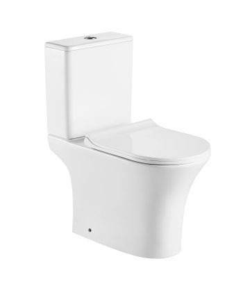 Унитаз Azario Fretta Round AZ-1217A микролифт