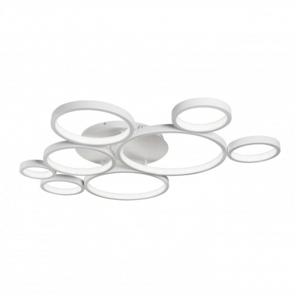 Потолочная светодиодная люстра iLedex Ring Star 9004-8L-X WH