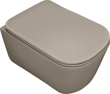 Унитаз подвесной Kerasan Tribeca 511481 nocciola mat