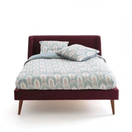 Кровать La Redoute Snom 160х200 розового цвета