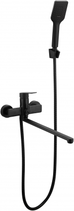Смеситель для ванны с душем ESKO Singapore Black SB 31