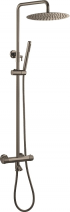 Душевая стойка Boheme Uno 468-T-NB Nickel Brush