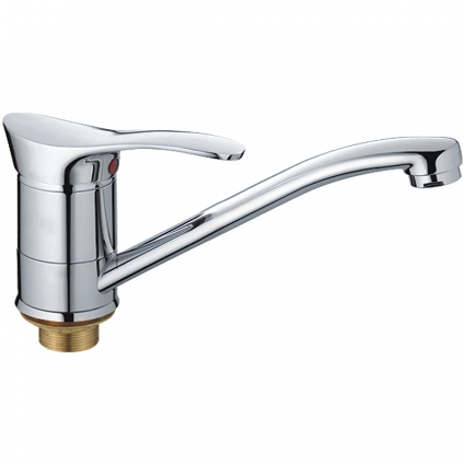 Смеситель для кухни Haiba HB4501-2, хром