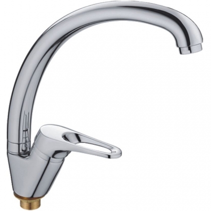 Смеситель для кухни Haiba HB4113-2, хром