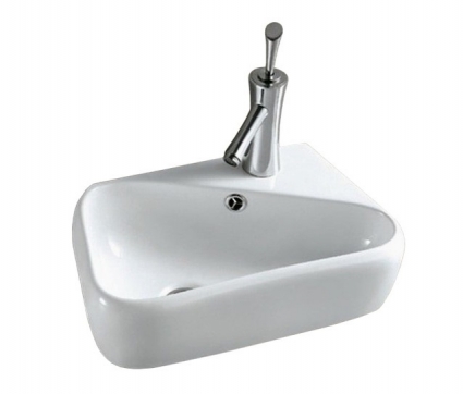 Подвесная раковина Gid N9275L 45х27.5 белая