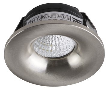 Встраиваемый светодиодный светильник Horoz Bianca 3W 4200К матовый хром 016-036-0003 