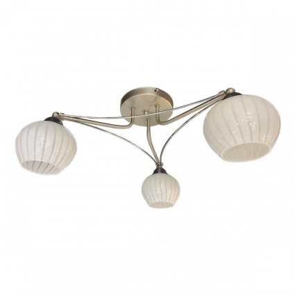 Потолочная люстра Elvan LU-37850/3-E14-Si+Wh