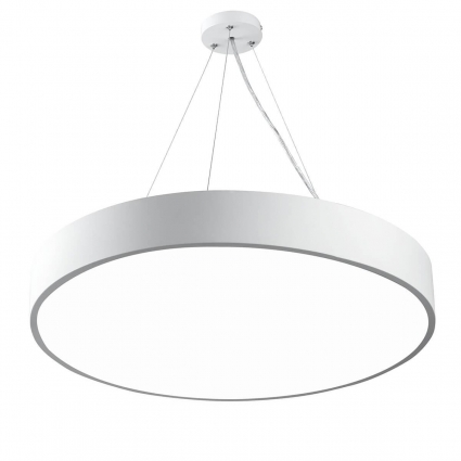Подвесной светодиодный cветильник Geometria ЭРА Ring SPO-132-W-40K-088 88Вт 4000К белый Б0050560