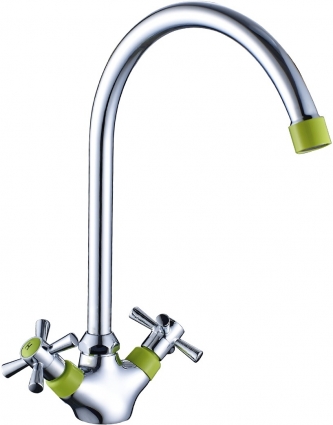 Смеситель для кухни Decoroom SO51 SO51028-Green
