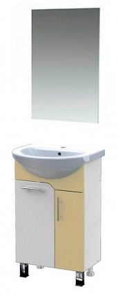 Мебель для ванной Triton Эко 50 бежевая