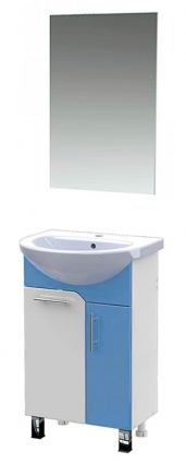 Мебель для ванной Triton Эко 50 голубая