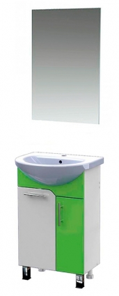 Мебель для ванной Triton Эко 60 салатовая