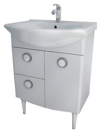 Тумба для комплекта Triton Лира 55 L, с ящиками