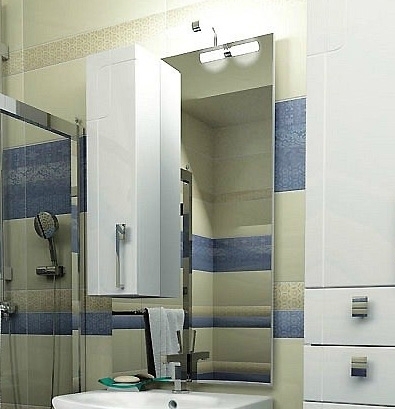 Зеркало-шкаф Triton Диана 60 L удлиненное