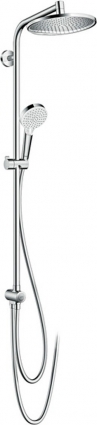 Душевая стойка Hansgrohe Crometta S 240 1jet Showerpipe Rеno 27270000 EcoSmart